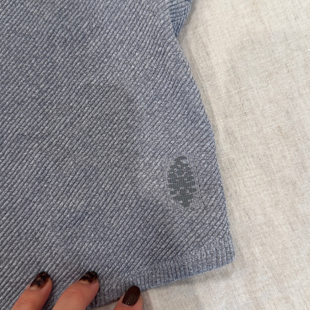 FP Movement Gray Ribbed Women's Tank Top - Picture 4 of 5